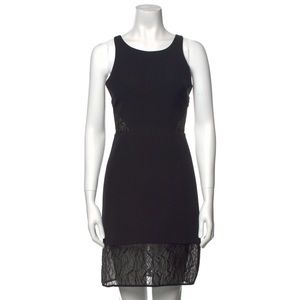 Milly cocktail dress with silk trim